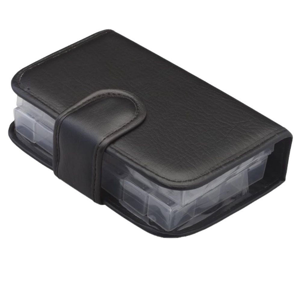 EasyComforts 14 Day Pill Holder New Black with detachable compartments